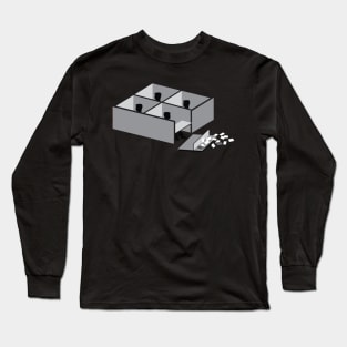 Minimalist Office Space Long Sleeve T-Shirt